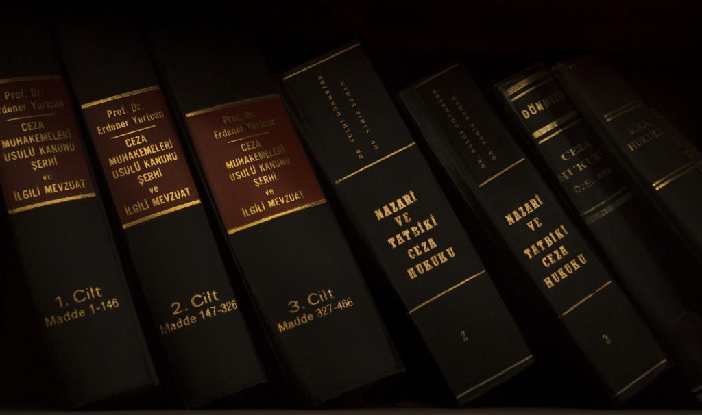Justice Law Case Hearing Old Skin Book Bookshelf