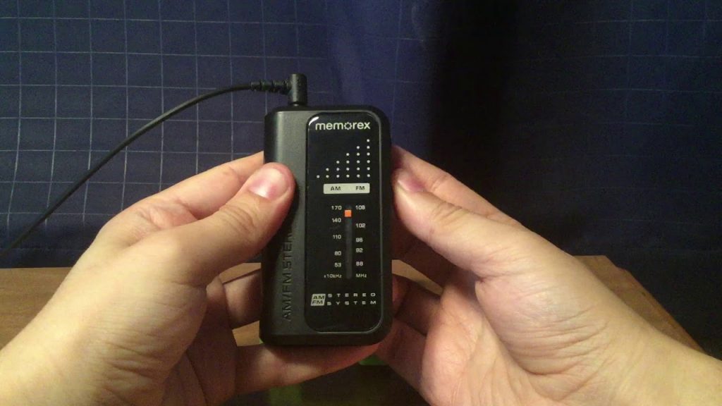 A hand holding a remote control